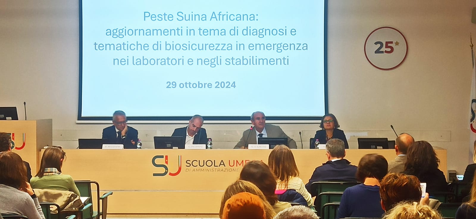  Peste Suina Africana e Biosicurezza: evento formativo per i laboratori ufficiali e i Servizi Veterinari regionali.